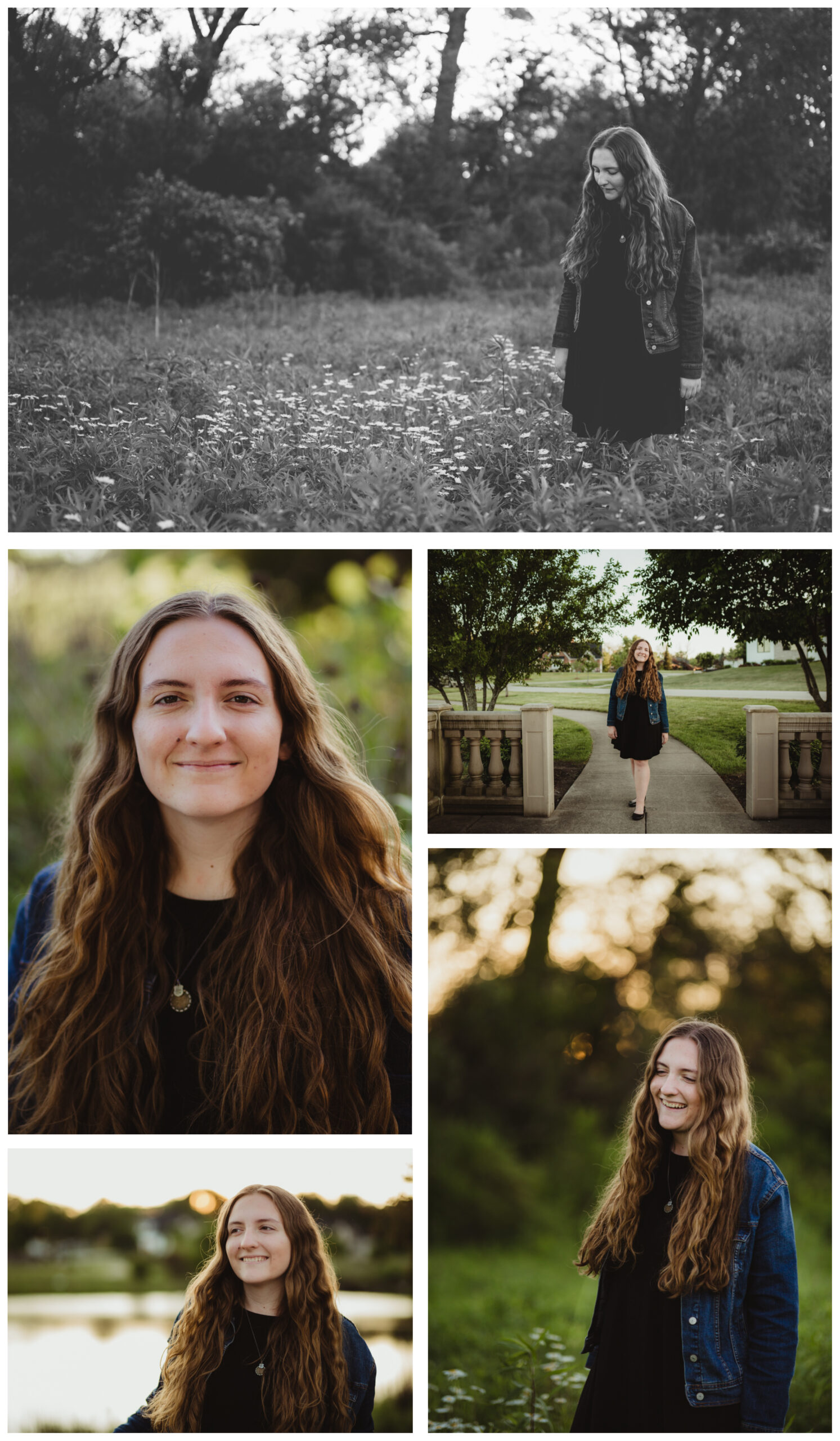 Beautiful high school senior's Senior Portraits taken in New Lenox IL