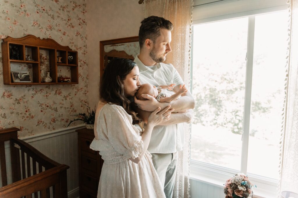 In Home newborn session Orland Park IL